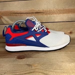 NEW Mens Size 9.5 - Creative Recreation Metro White Red Blue Sneakers CRL01410